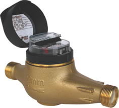 Wasseruhr Flügelrad Wasser Durchflussmesser Flügelrad Wasserzähler