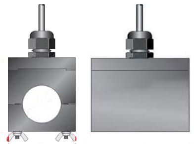 Der Ultraschall Sensor DTTS von DN 15 Bis DBN 50 Aufschnall Ultraschall Sensor von 1/2" bis 2"