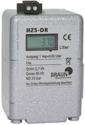Braun HZ 5 DR Ölzähler