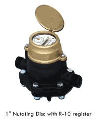 Niagara Taumelscheibenzähler nutating disc meter